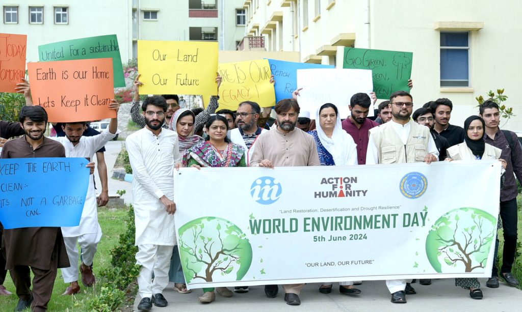 World Environment Day an inspiring awareness walk was organized in collaboration with Action For Humanity