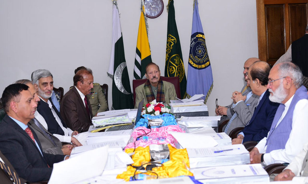 54th Syndicate meeting of the University of Azad Jammu and Kashmir