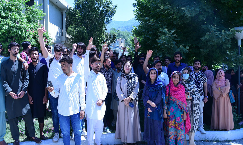 UAJK Echoes with Patriotic Chants Against India Hostility